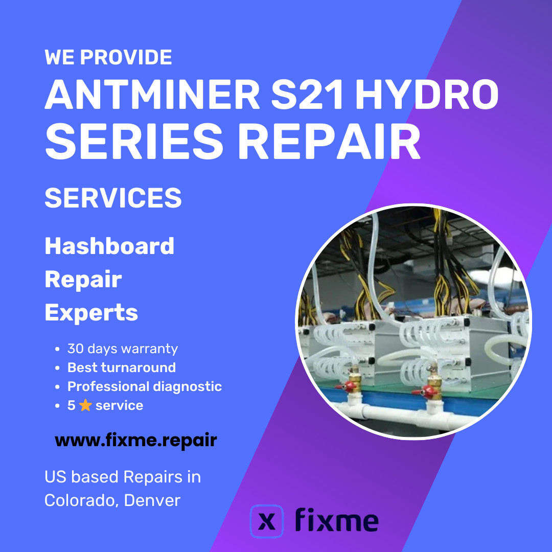 Hashboard Repair Services for ASIC S21 Hydro Series