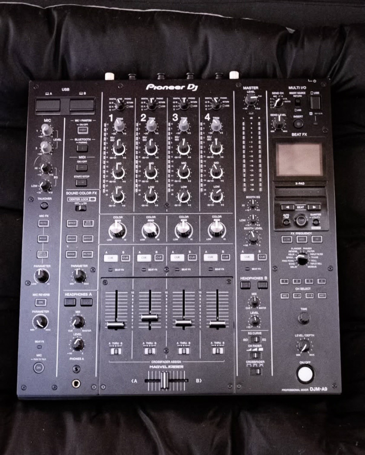 Pioneer DJM-A9 4-Channel Professional DJ Mixer - Black