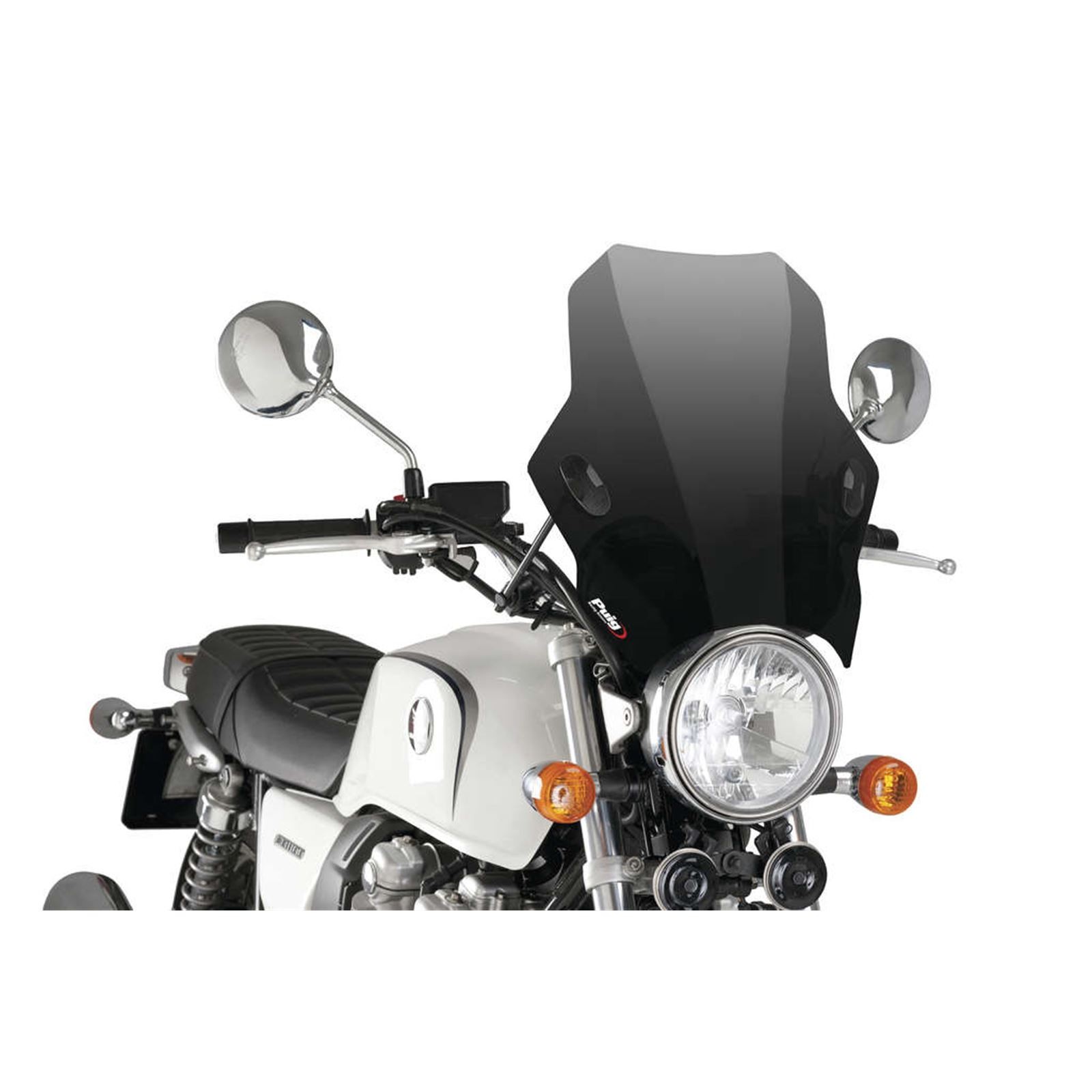Puig Universal Windshield - Bat - Dark Smoke 8088F