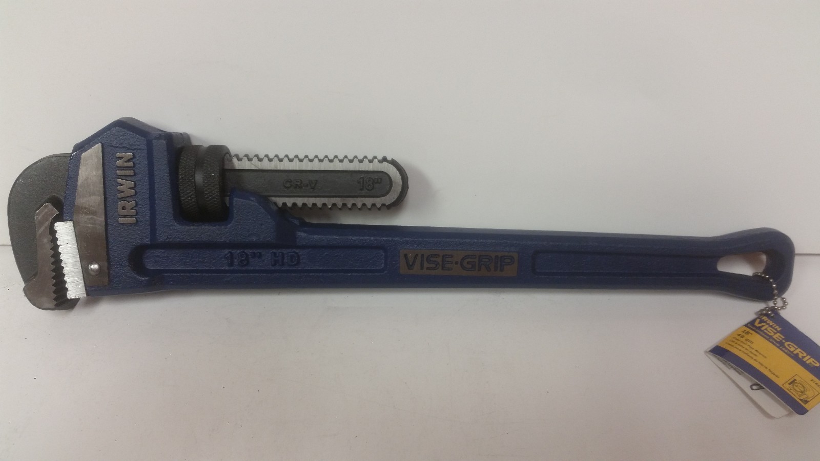 Irwin Tools item 274103 18" Vise-Grip Pipe Wrench Cast Iron 2 1/2" Jaw
