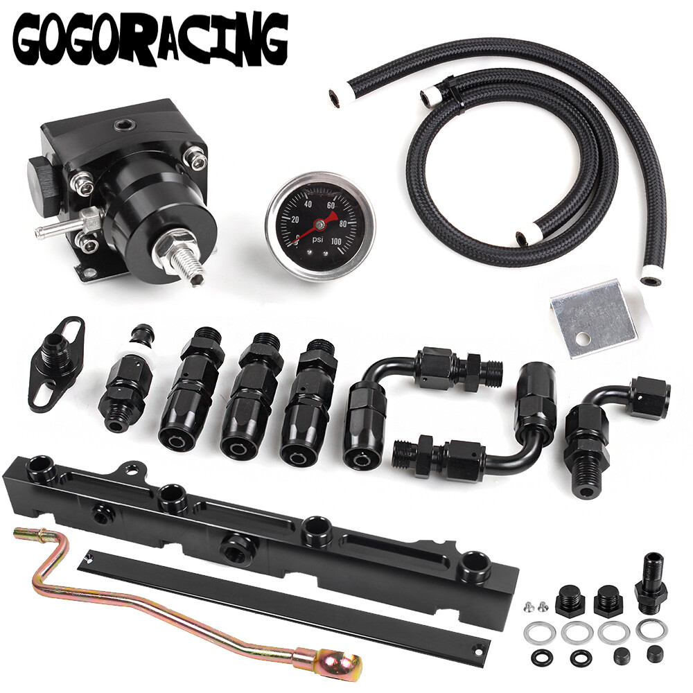 K Series Fuel Pressure Regulator Gauge Rail For Acura For Honda Civic K20 K24