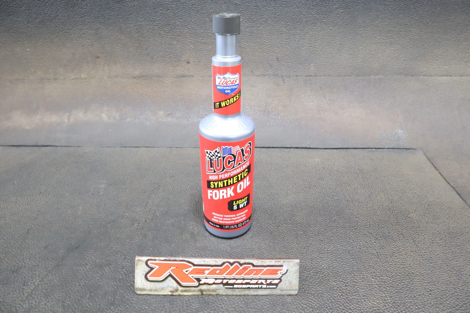 LUCAS OIL SYNTHETIC 5WT FORK OIL 16OZ 19197