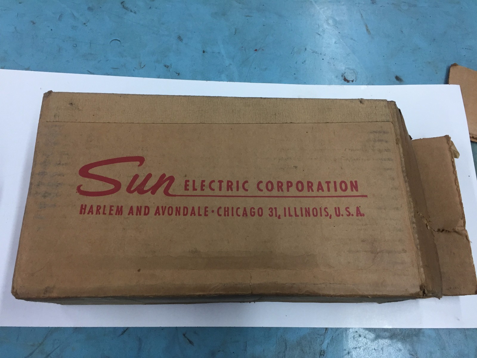 SUN ANALYZER TIMING LIGHT NOS NEW OLD STOCK SUN POWER TIMING LIGHT