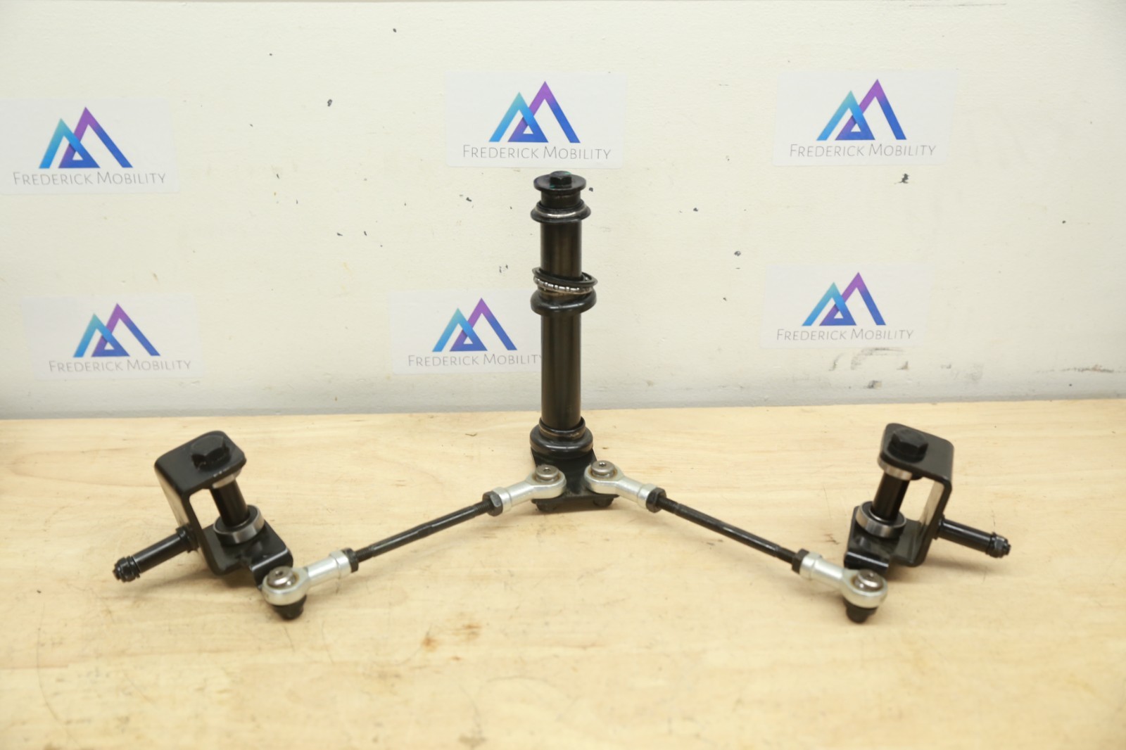 Front Suspension Linkage, Axles, Tie Rods for Glashow S3 Mobility Scooters
