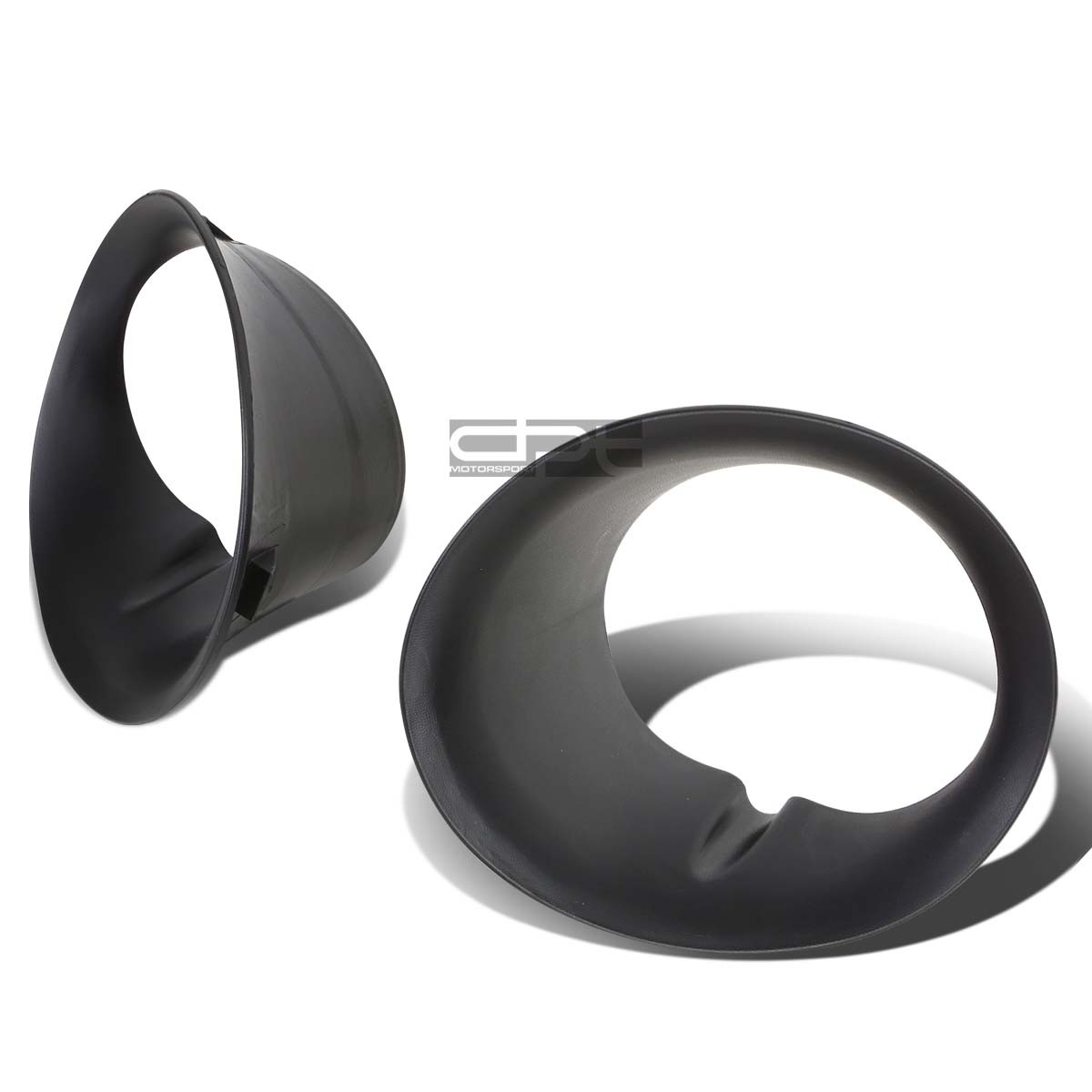 Fit 02-08 Dodge Ram Pair Black Oe Bumper Fog Light Lamp Bezel Foglight Cover Set