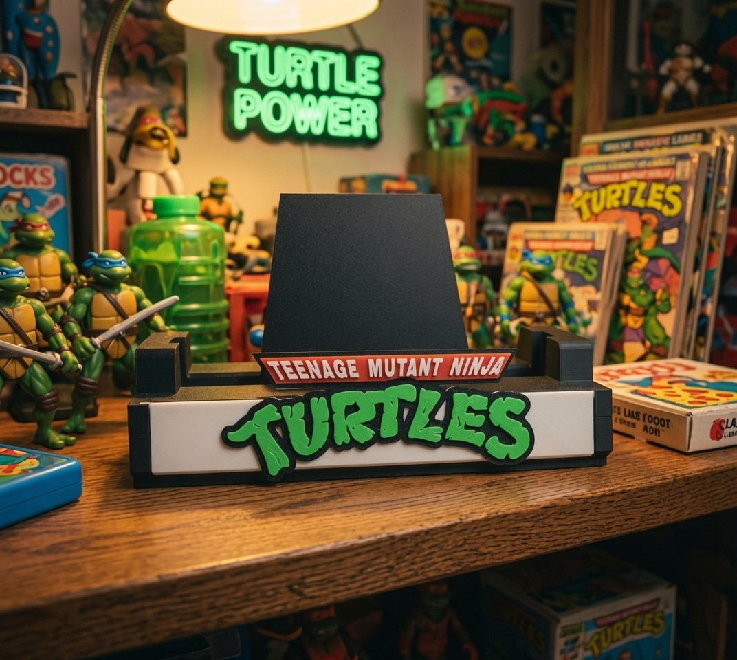 TMNT Teenage Mutant Ninja Book Display Stand for Graded CGC, CBCS, Non-Graded