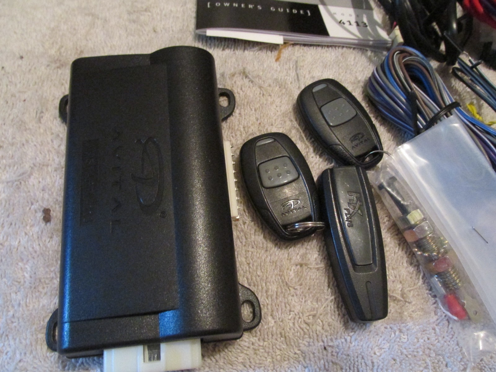 Python Responder One Anti-Theft Security System Kit - NEW (Open Box) 4203P