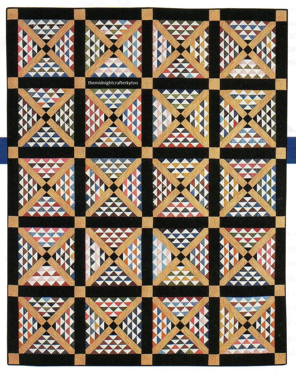 Northport Crossing Quilt Pattern Pieced MF