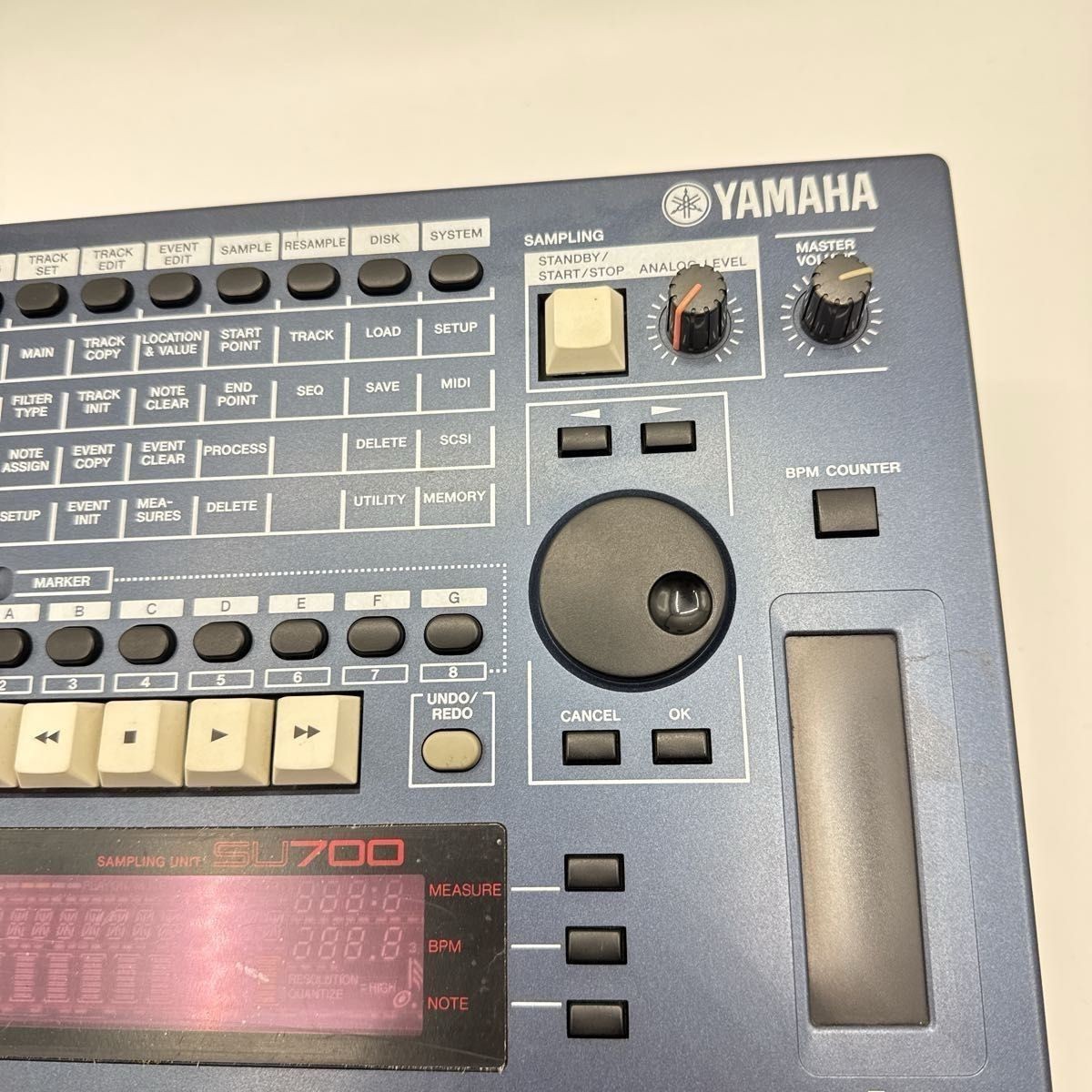 Yamaha SU700 Sequencer Sampler Only power supply confirmed JANK