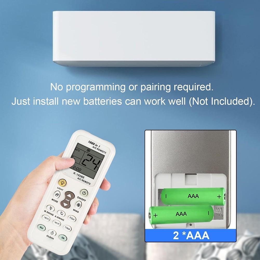Digital Automatic Number Search Function Remote Control for Air Conditioners