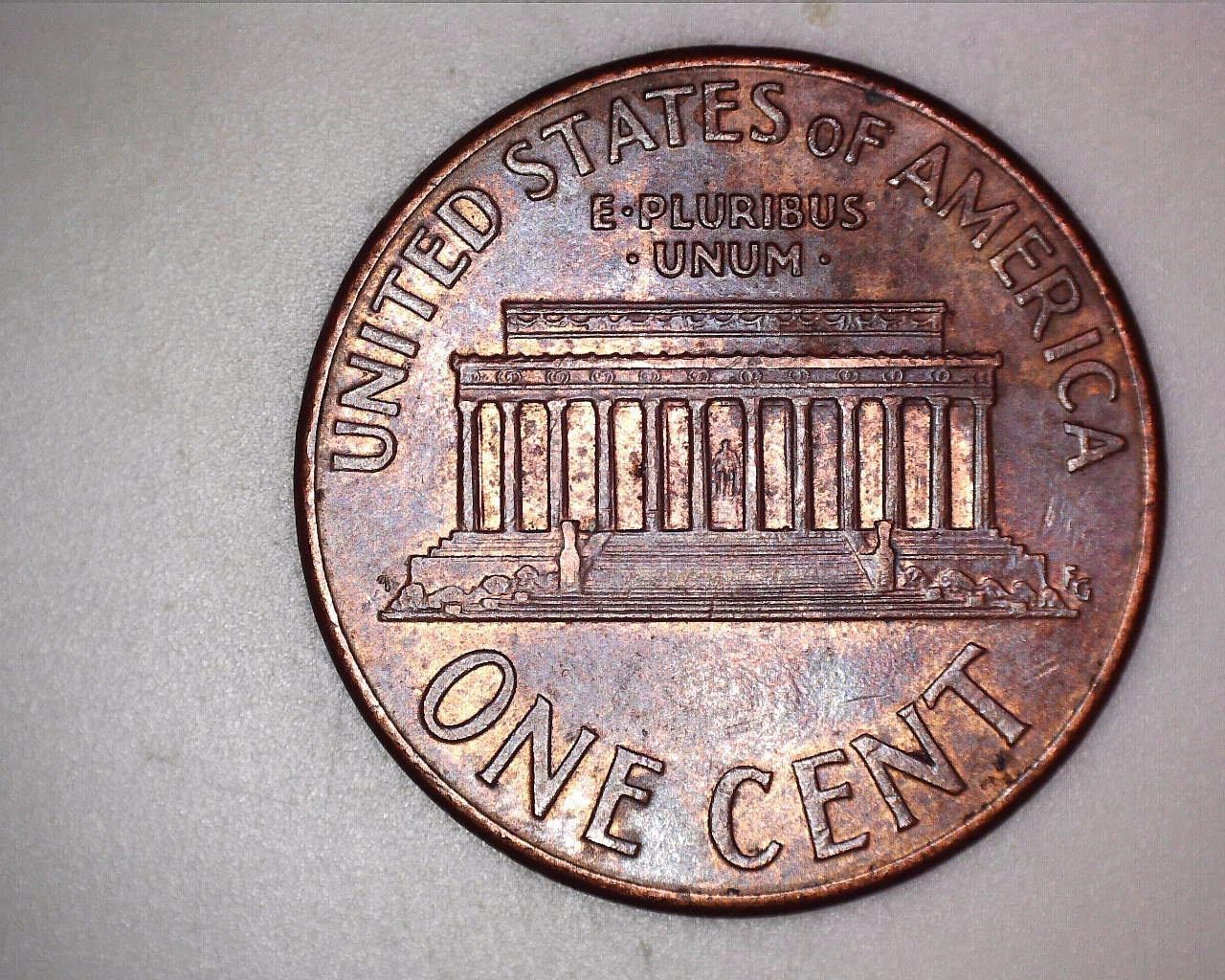 2004 Denver Penny Error ~ 3 Die Chips on Obverse