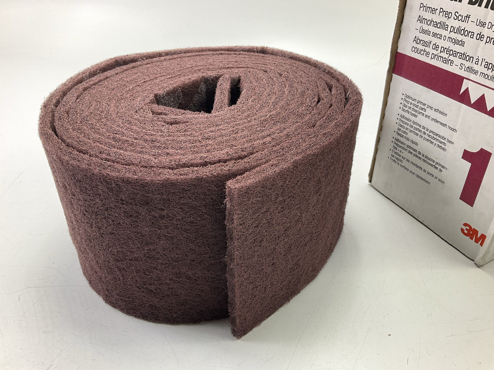 3M 07747 Primer Prep Scuff Pads 4-3/4 In X 6" IN , Maroon, Pack Of ( 30)