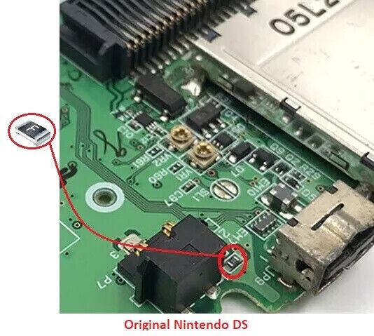 F1 Fuse For Nintendo GBA/SP/DS/Lite/New/3DS/2DS/DSI/XL/LL/PSP Circuit Repair F2
