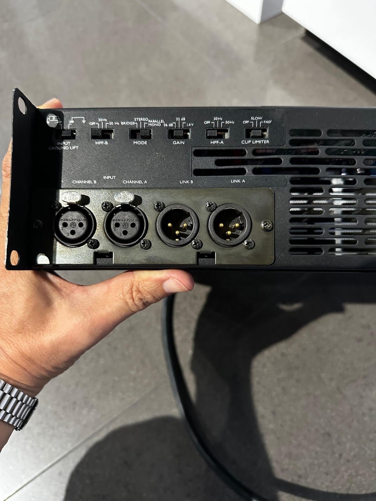 CAMCO TECTON-38.4 Series, Power Amplifier. Made in Germany.