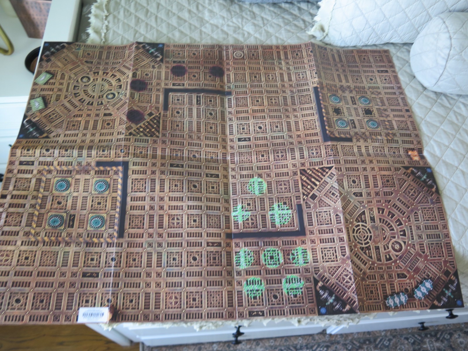 WARHAMMER 40,000 40K INTRODUCTORY SET PLAYING MAT BATTLE MAP DOUBLE SIDED
