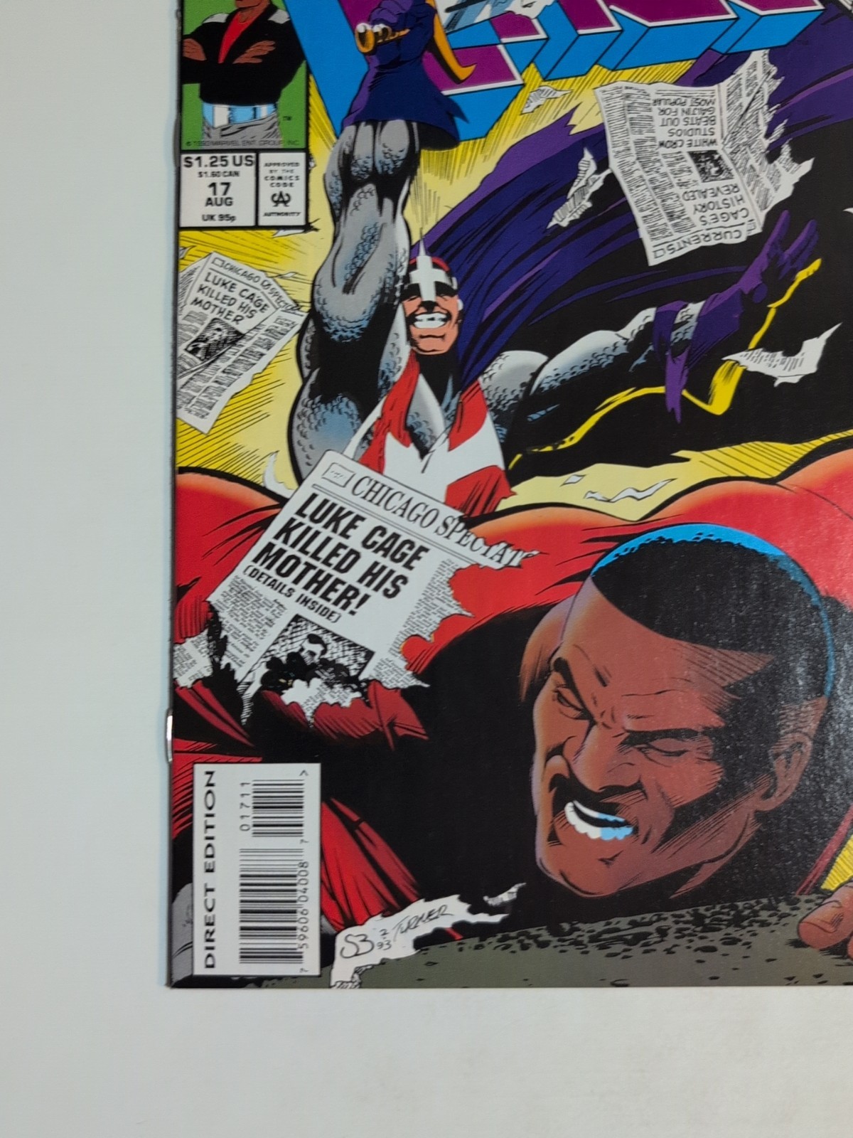 Cage #17 Marvel Comics 1992 DOLLAR Comic Sale