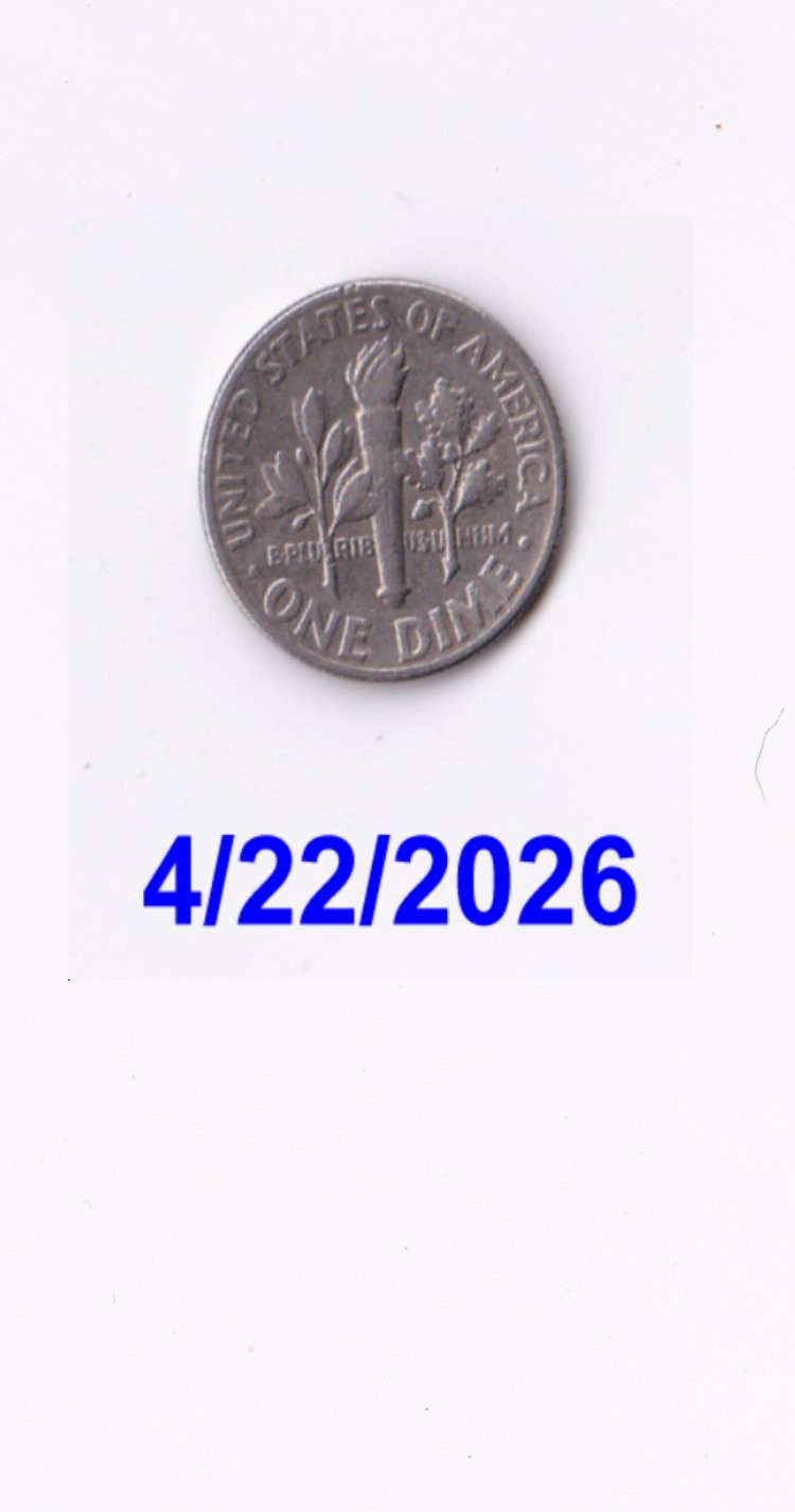 1969P ROOSEVELT DIME SEMI-KEY!Circulated!