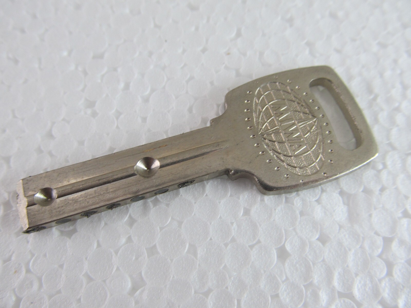 MIWA (Anker) Blank Magnetic Key Spare High Security 2 Dimple
