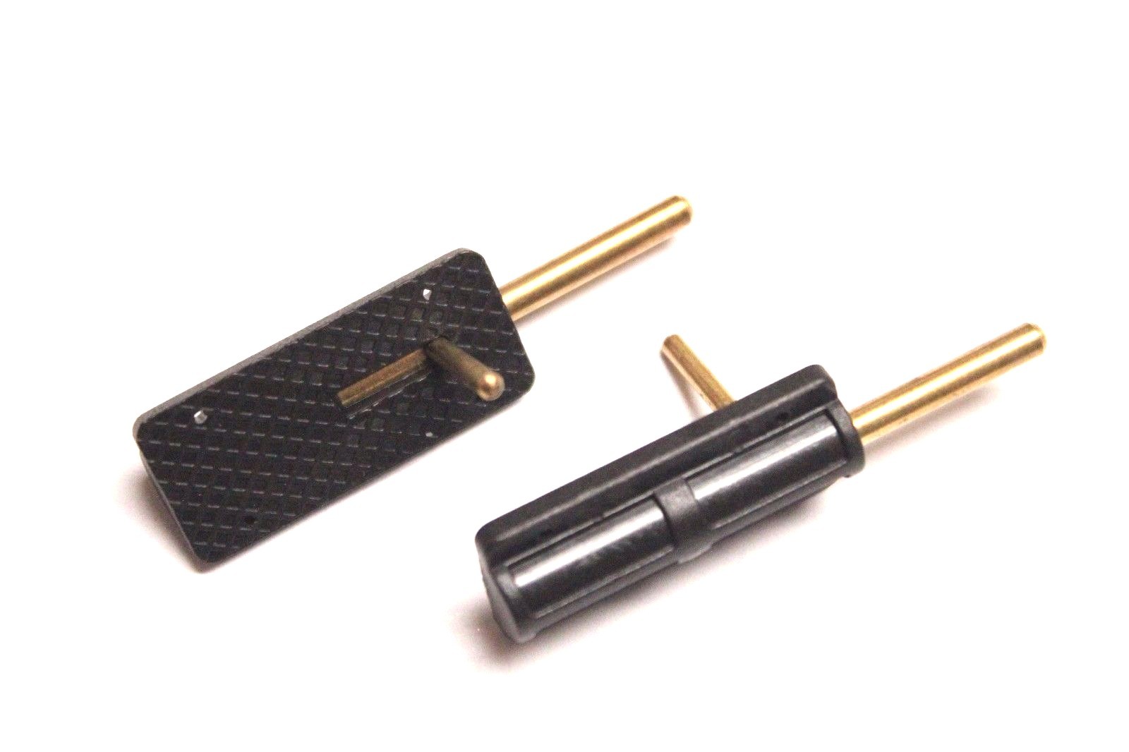 2PCS Black Canopy Hatch Latch Spring Lock RC Plane Airplane (US SELL SHIP)
