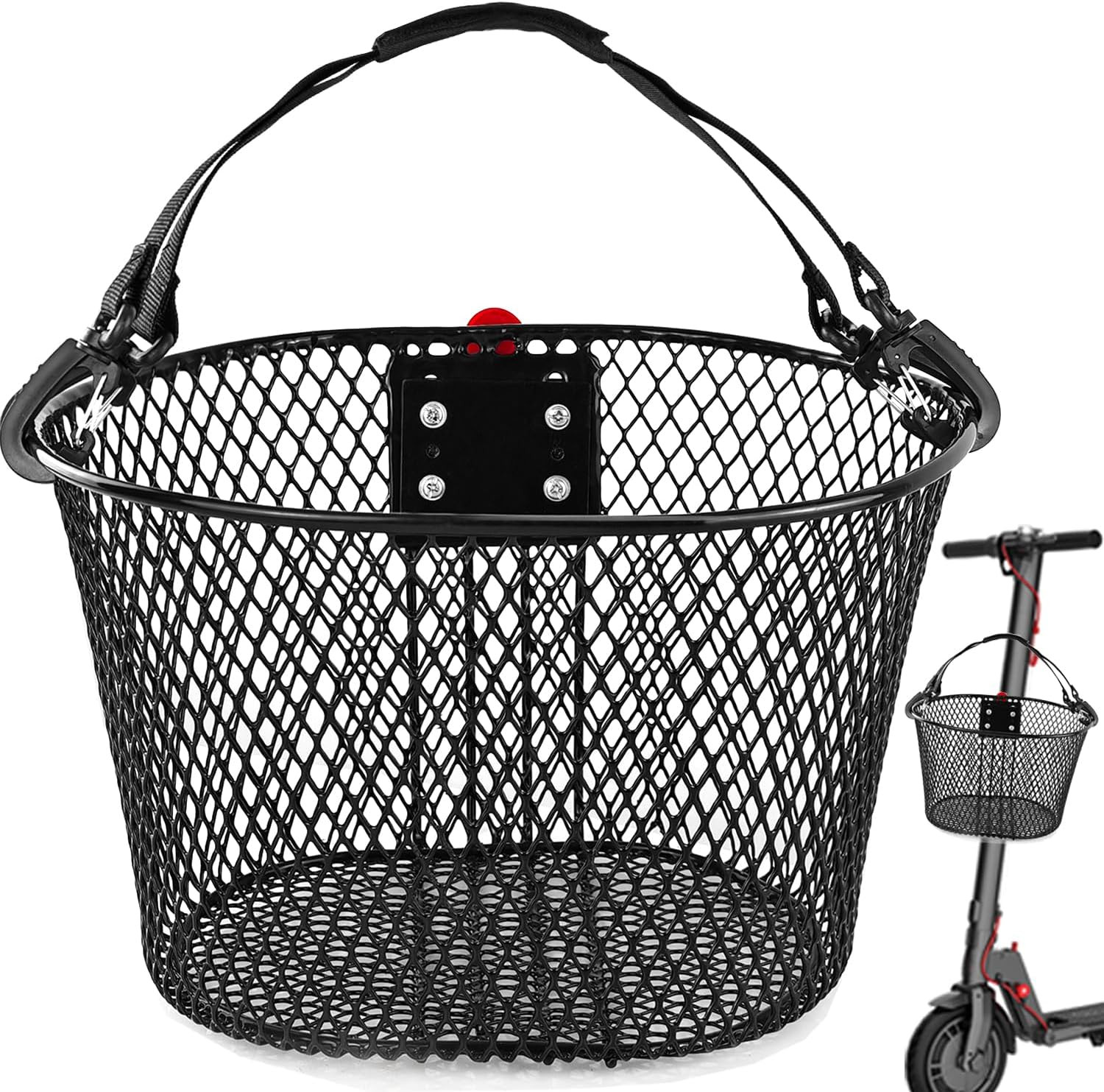 Knee Scooter Front Basket Quick Release Removable Fits Most Knee Scooters