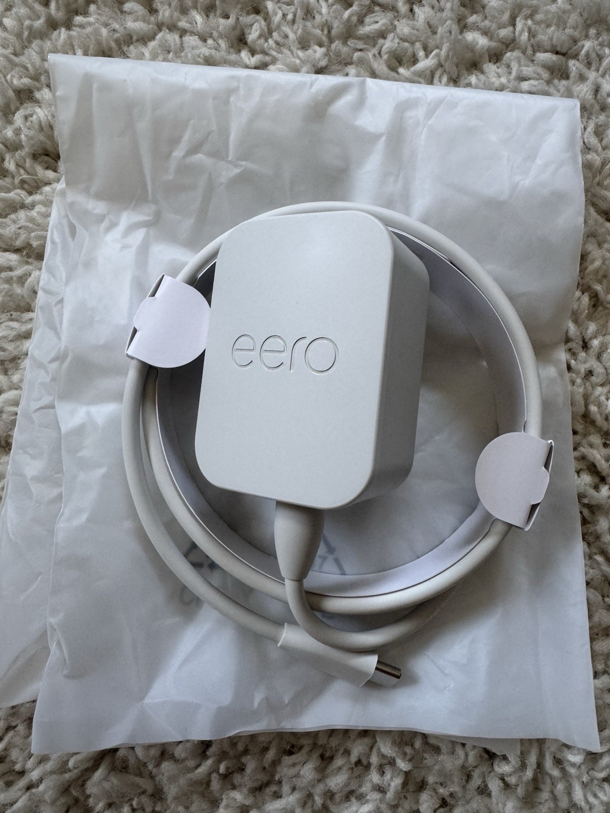 Genuine Eero Pro 6 / 6E Power Adapter 27W USB-C Charger - Model C210001 OEM