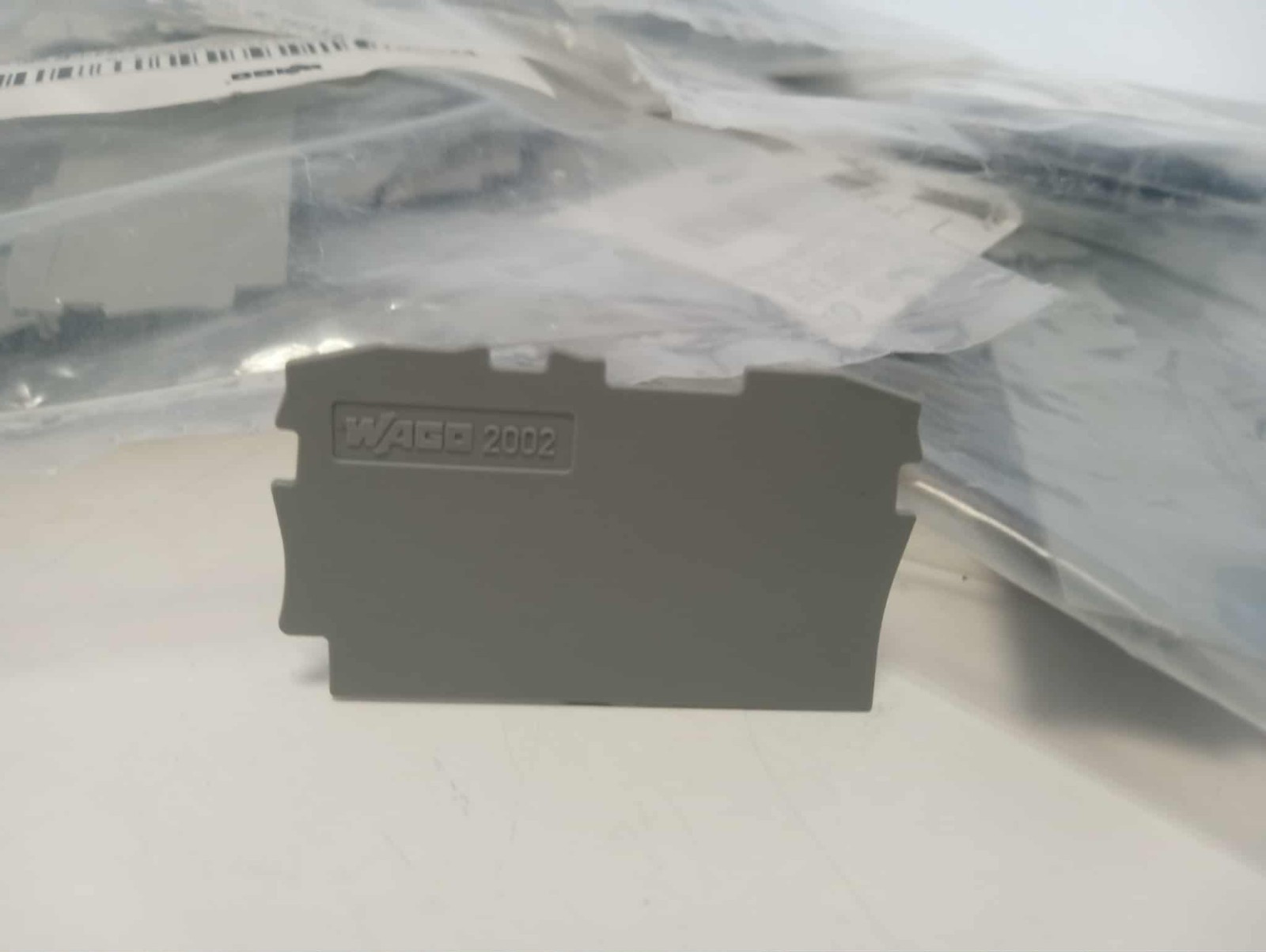 WAGO-2002-1291 end/intermediate plate; for 2002-12xx series terminal blocks