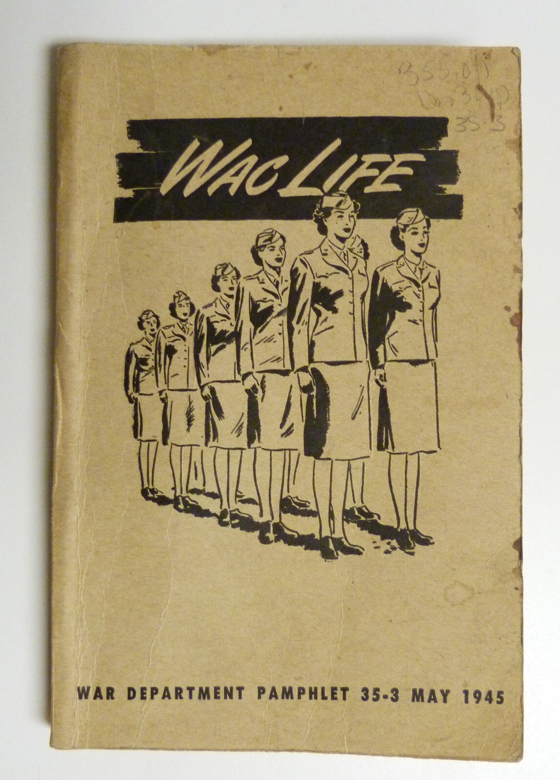WWII WW2 WAC Life - War Dept Pamphlet 35-3 May, 1945