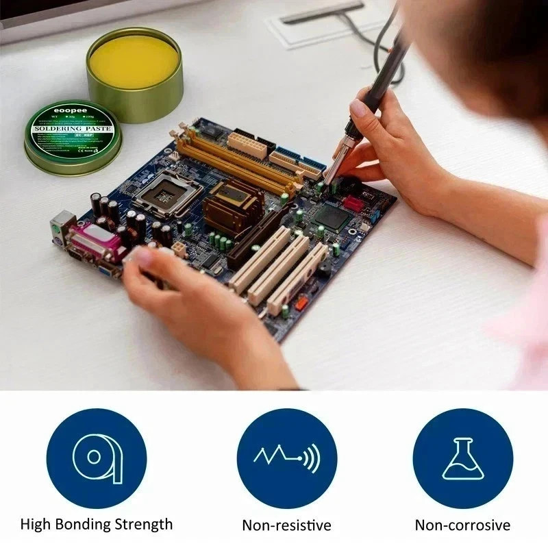 Solder Paste Flux 30g/100g/500g Rosin Paste for PCB Electronic Repair***