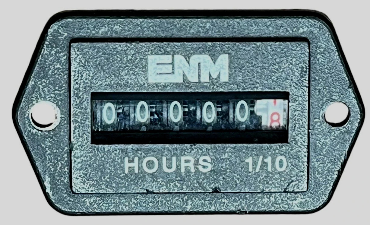 ENM T51E66 Hour Meter 110-160 VDC