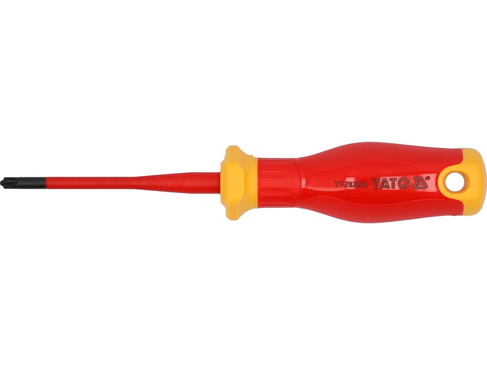 Yato Insulated Phillips Screwdriver Extra Slim Combination Sl/Pz1X80mm YT-...