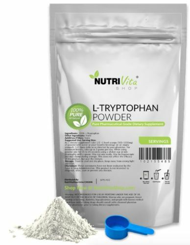 500g (1.1lb) 100% PURE L-TRYPTOPHAN AMINO ACID POWDER USP GRADE SLEEP AID DIET