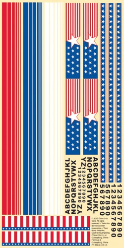 Estes Waterslide Decal Set