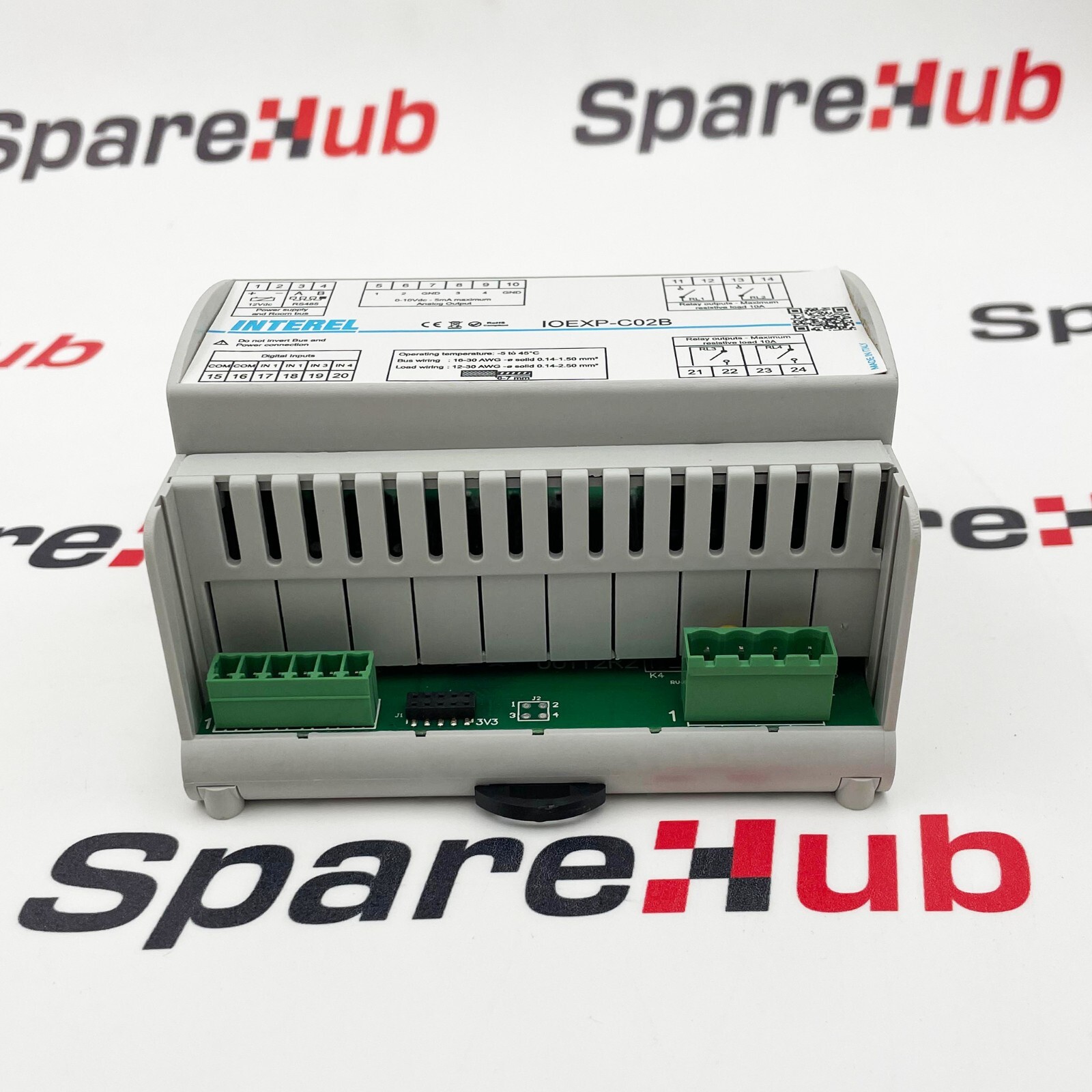 INTEREL IOEXP-C02B Room Temperature Control Unit Module, -5-45°c
