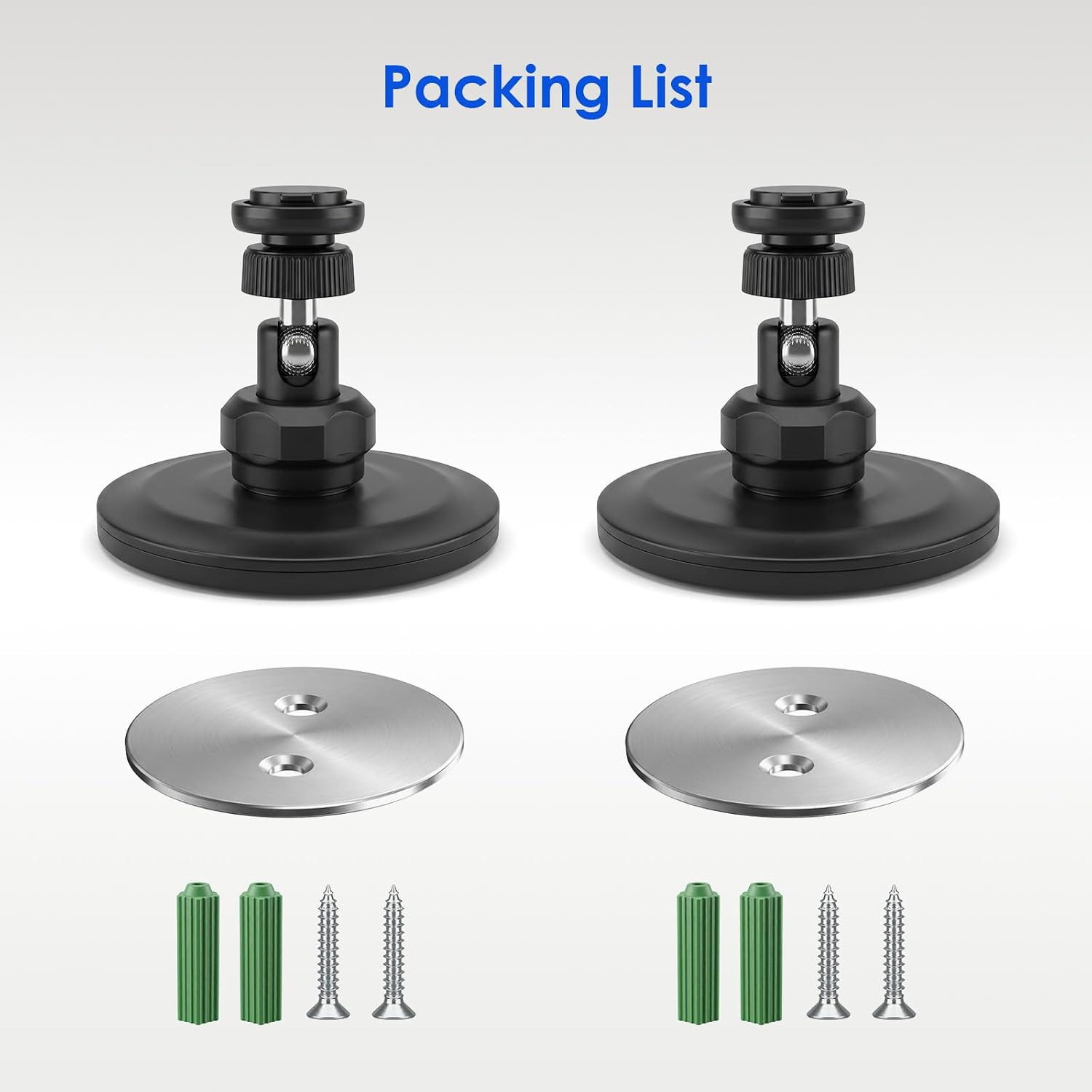 2 Pack Magnetic Mount, No Drill Wall Bracket Compatible with Blink Outdoor 4
