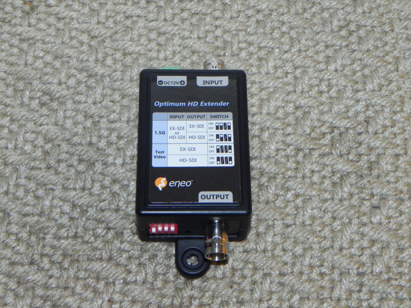 ENEO Security Extender 211257 HDA-3000E, Test pattern generator for HD-SDI