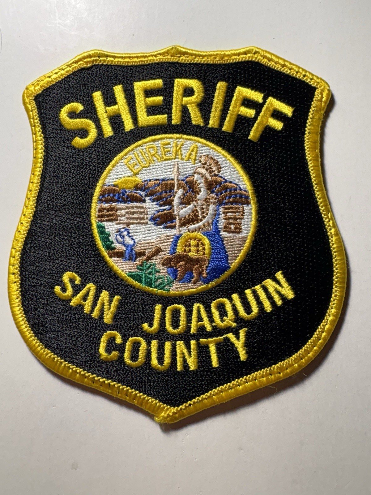 San Joaquin County California Sheriff Patch