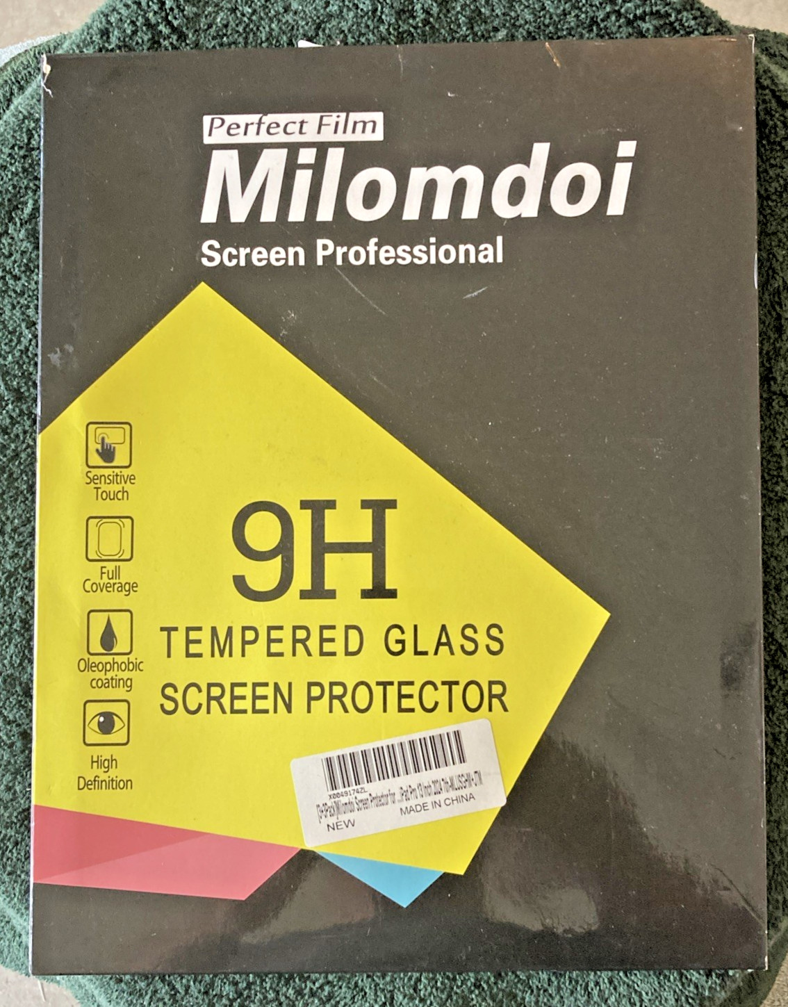 Perfect Film Milomdoi 9H Tempered Glass Screen Protector iPad Pro 13 In