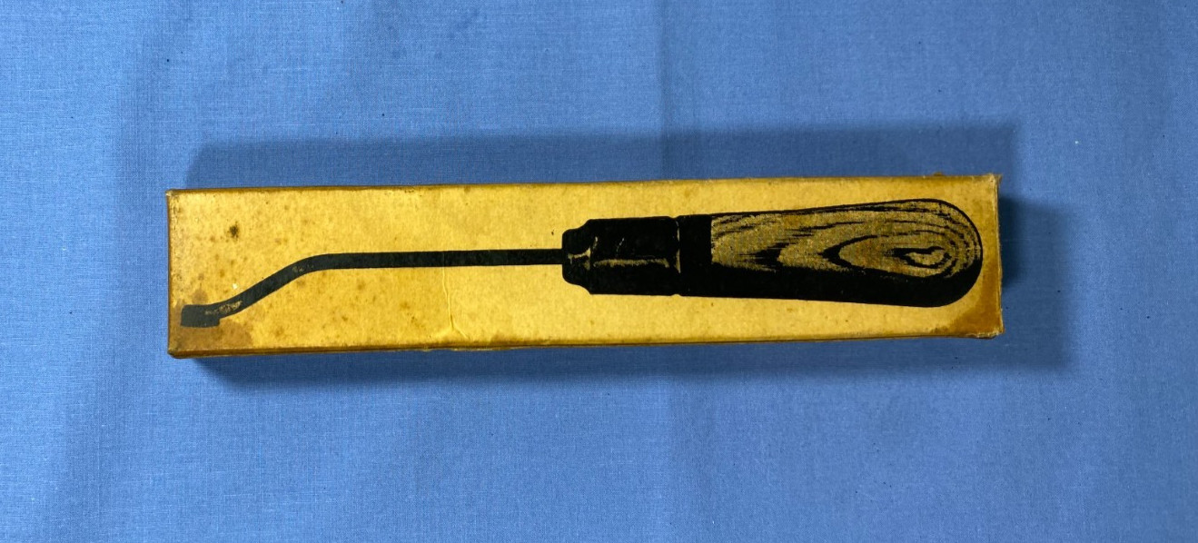 Vintage Dem-Bart Co Gunsmith Checkering Tool 2-18 with orig. Box