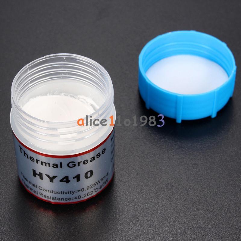 HY410 10g White Thermal Grease Paste For CPU GPU VGA Chipset Cooling Heatsink