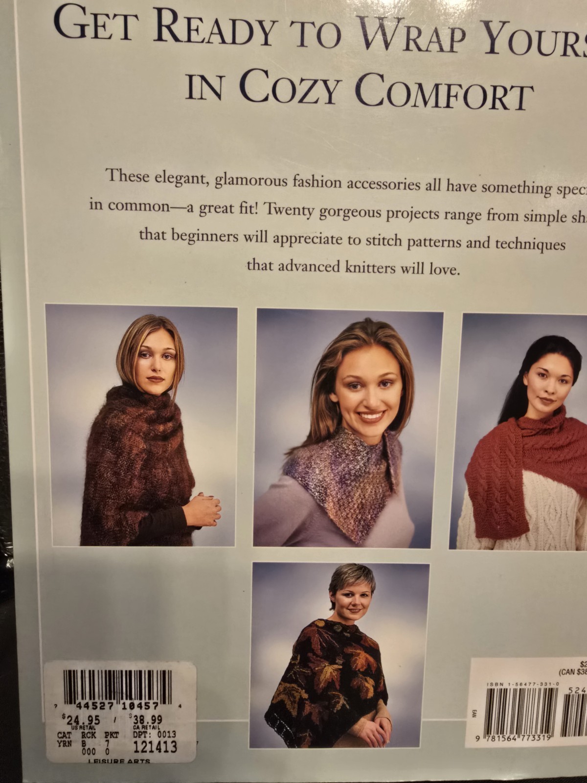 KNITTED SHAWLS STOLES AND SCARVES