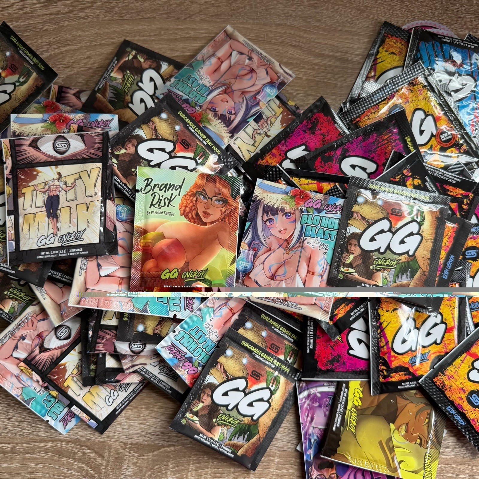 Gamer Supps GG 120 Random Bulk Sample Pack!