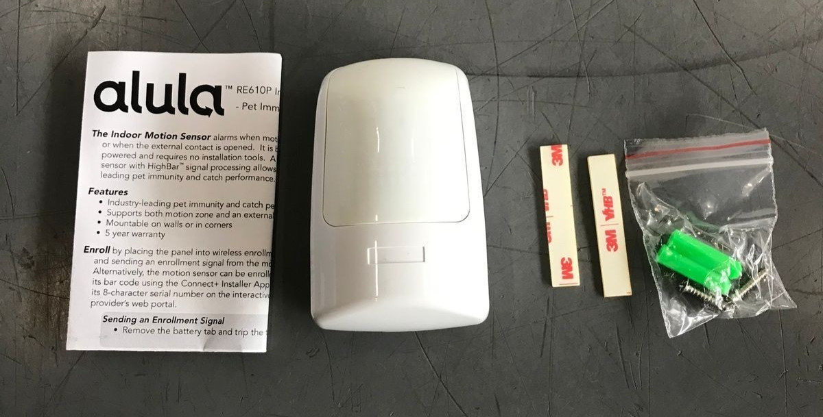 Alula Indoor Motion Sensor Connect+ RE610P Pet Immune Encrypted Security 🔥New🔥
