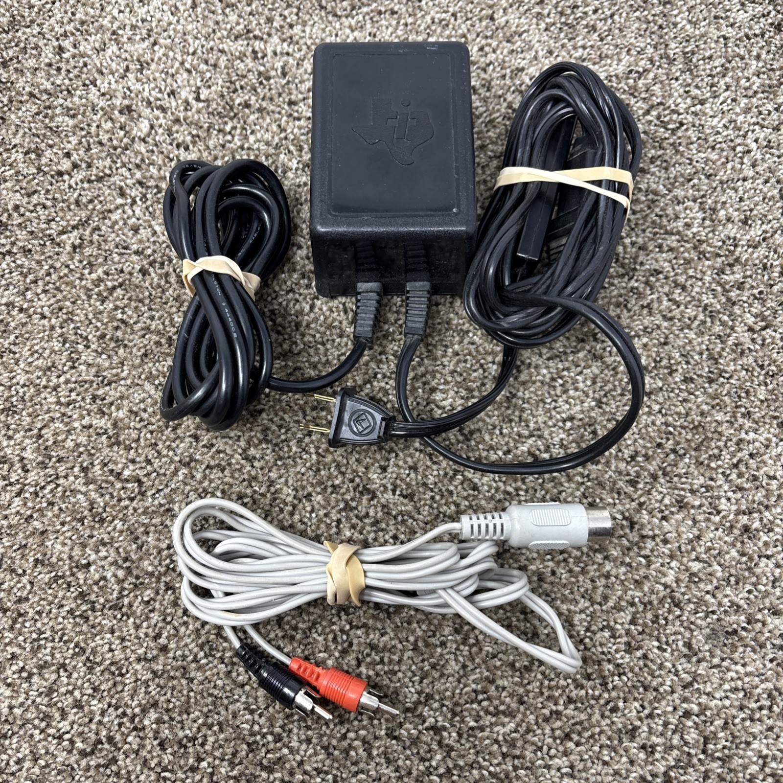 Texas Instruments TI-99/4A Home Computer In Box TESTED W Cables And Games