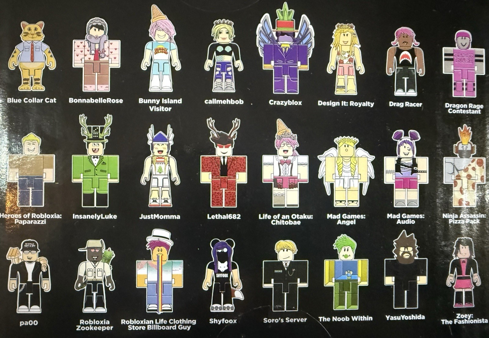 Roblox Celebrity Series 2 - 24 Collectable Figures - Complete SET - (No Codes)