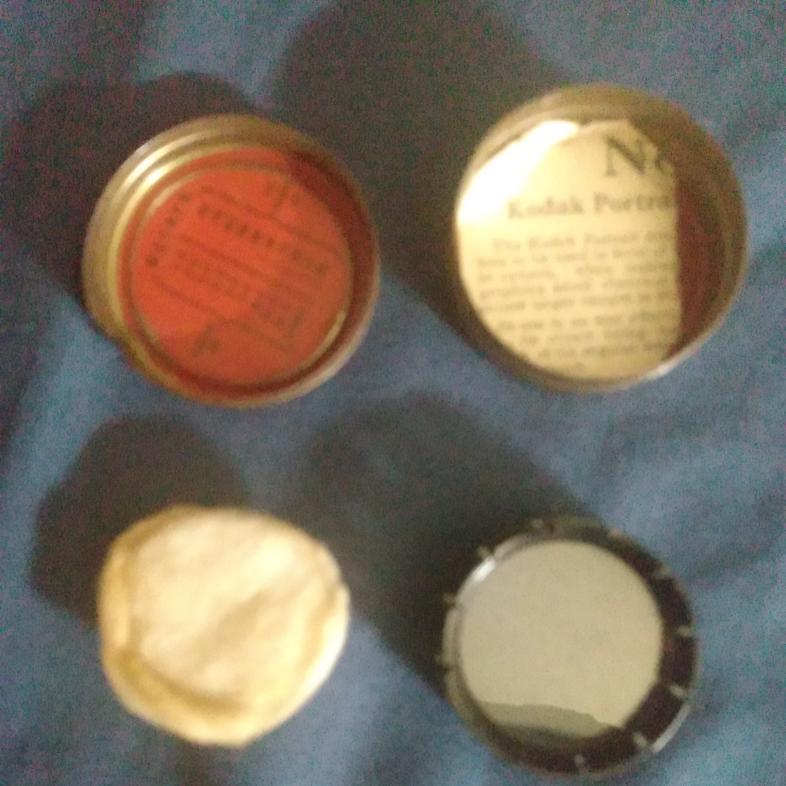 Kodak Lens Portrait Attachment No. 3  in tin with instructions, cleaning cloth