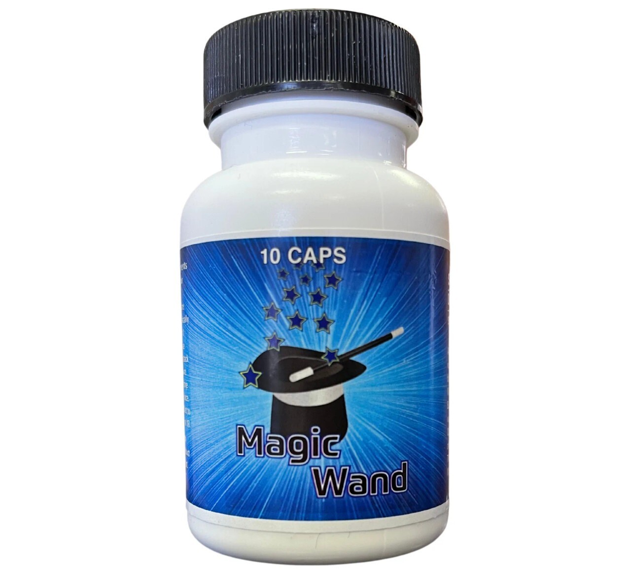 Magic Wand Male Sexual Performance Hardness Stamina Pills 10 Count Bottle New