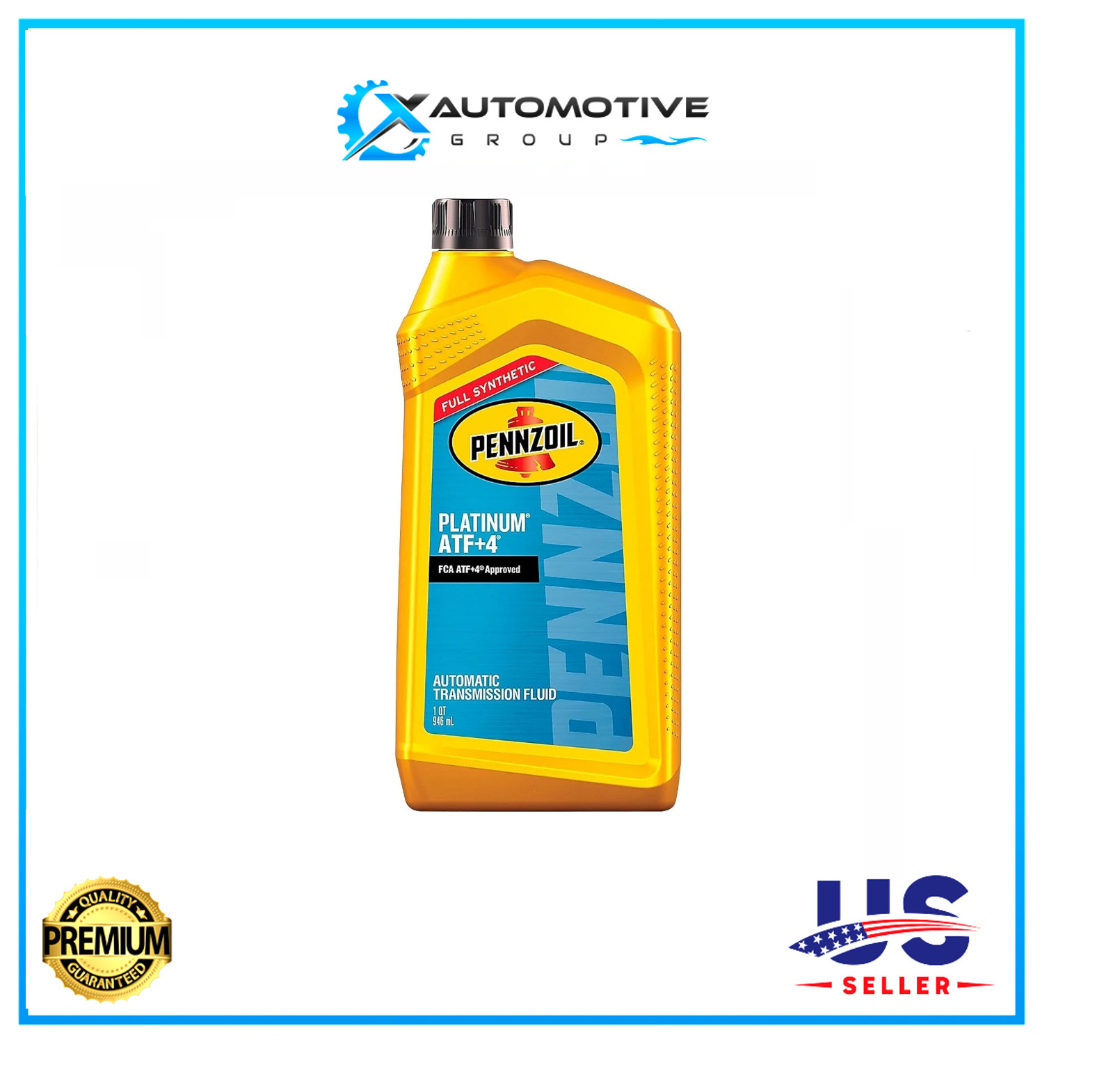 Pennzoil Platinum ATF+4 Full Synthetic (1-Quart, Case of 6)