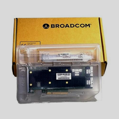 Broadcom 9600-24i Tri-Mode RAID Controller 4.0 NVMe SAS SATA NEW 05-50111-01003