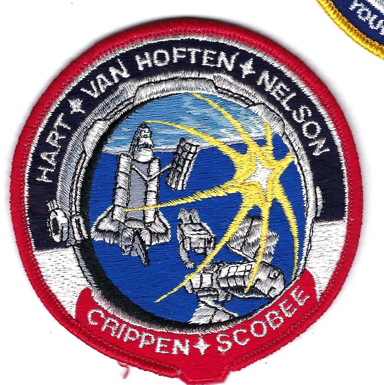 PATCH USAF NASA STS-41C CHALLENGER 1984   JP-9