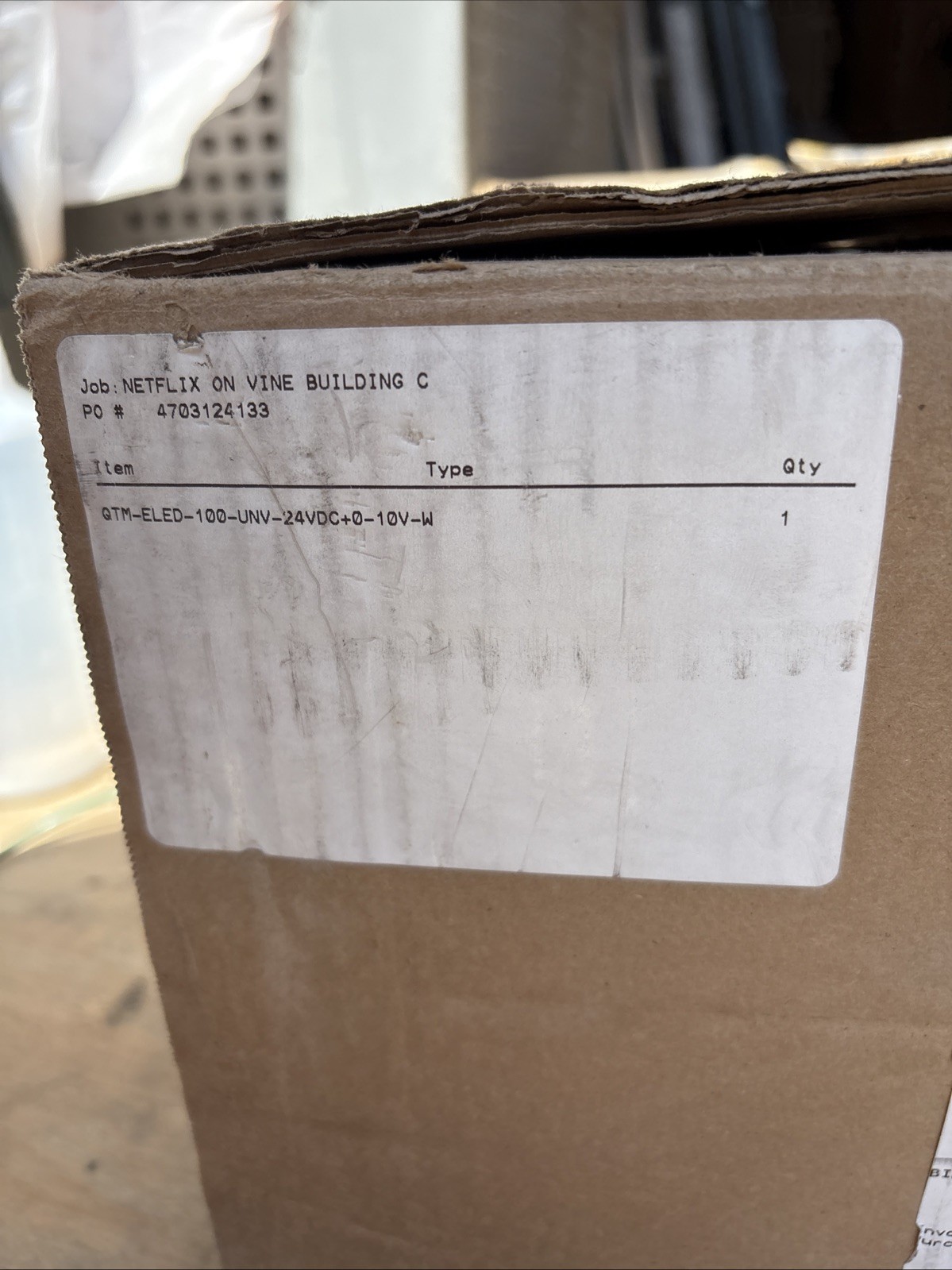 NEW Qtran QTM-ELED-100 120/277 To 24 Volt 0-10V Dimming Driver